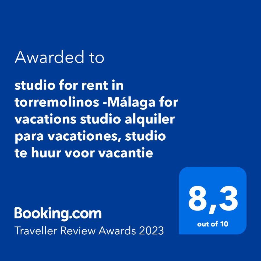 Studio For Rent In Torremolinos -Malaga For Vacations Studio Alquiler Para Vacationes, Studio Te Huur Voor Vacantie Calle Rio Mesa 5アパートメント エクステリア 写真